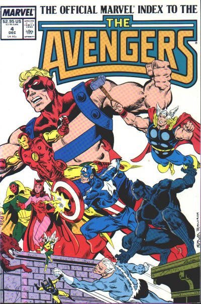 The Official Marvel Index to the Avengers #4 (1987)