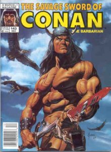 The Savage Sword of Conan #143 (1987)