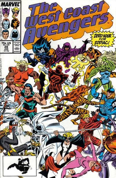West Coast Avengers #28 (1988)
