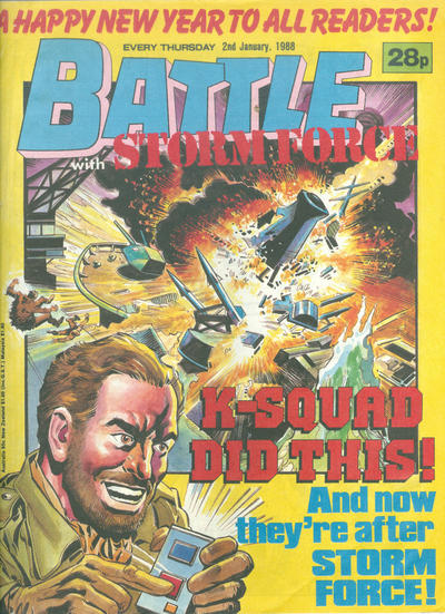 Battle Storm Force #2 January 1988 [661] (1988)