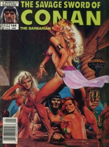 The Savage Sword of Conan #144 (1988)