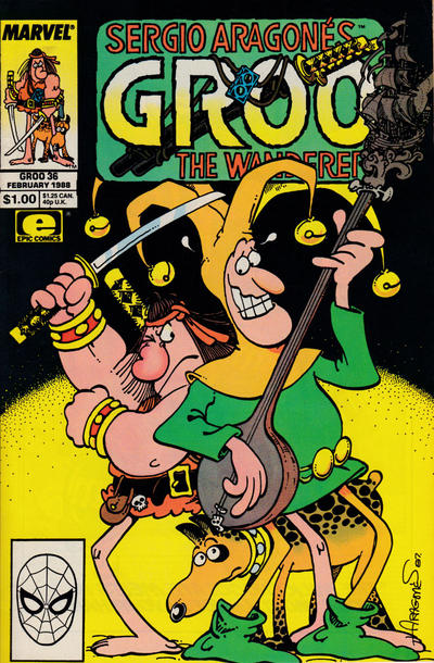 Sergio Aragonés Groo the Wanderer #36 (1988)