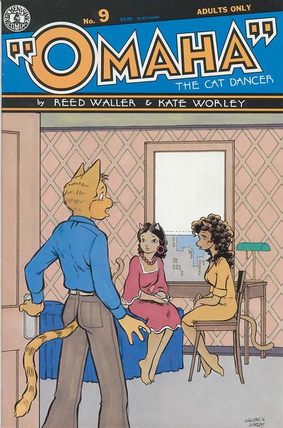 Omaha the Cat Dancer #9 (1988)