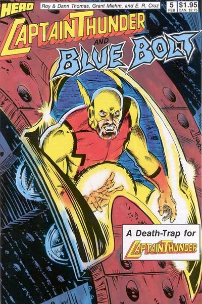 Captain Thunder and Blue Bolt #5 (1988)