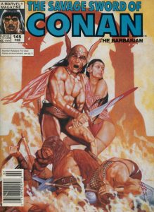 The Savage Sword of Conan #145 (1988)