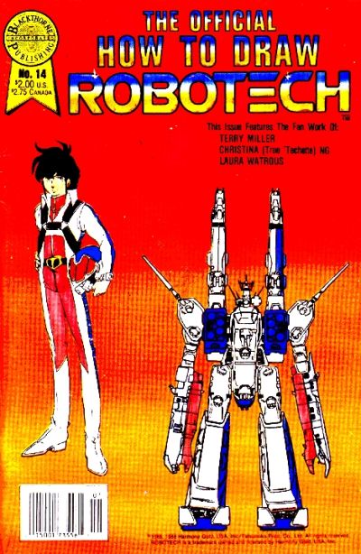 Official How to Draw Robotech #14 (1988)