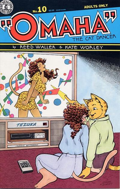 Omaha the Cat Dancer #10 (1988)