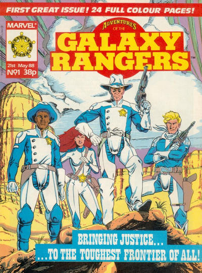 Adventures of the Galaxy Rangers #1 (1988)