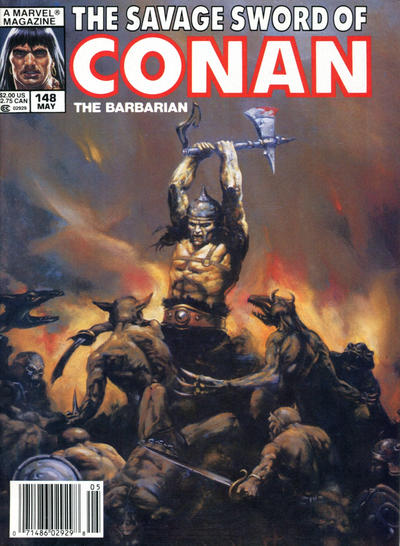 The Savage Sword of Conan #148 (1988)