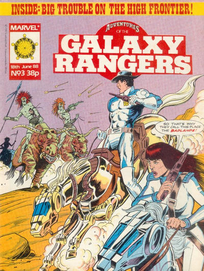 Adventures of the Galaxy Rangers #3 (1988)