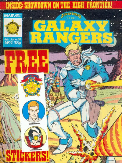 Adventures of the Galaxy Rangers #2 (1988)