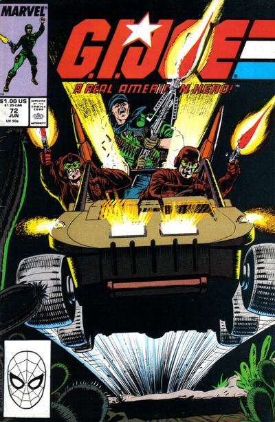 G.I. Joe, A Real American Hero #72 (1988)