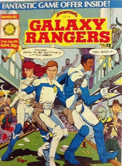 Adventures of the Galaxy Rangers #4 (1988)