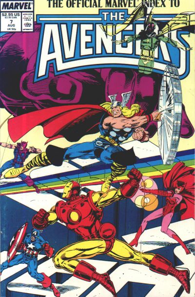 The Official Marvel Index to the Avengers #7 (1988)