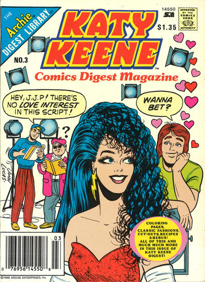 Katy Keene Comics Digest Magazine #3 (1988)