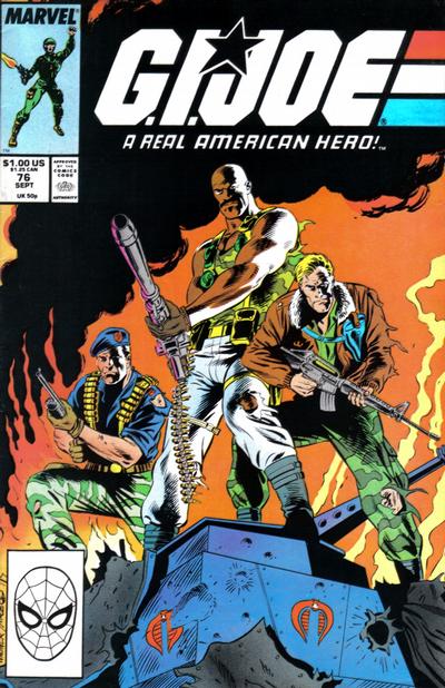 G.I. Joe, A Real American Hero #76 (1988)