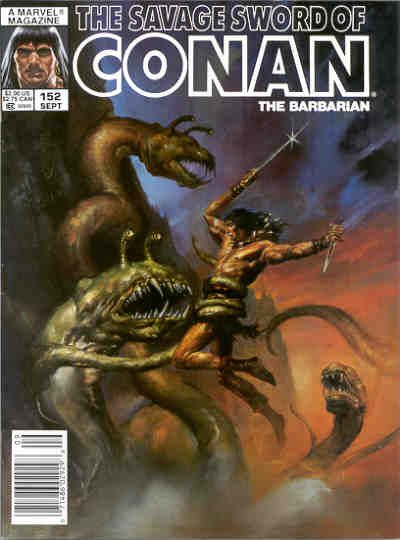 The Savage Sword of Conan #152 (1988)