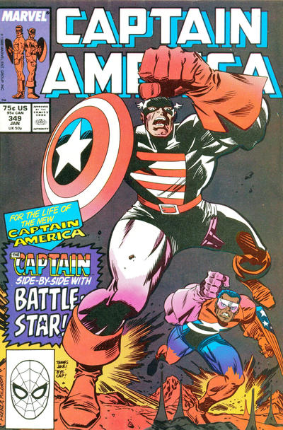 Captain America #349 (1989)