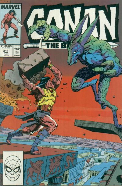 Conan the Barbarian #214 (1989)
