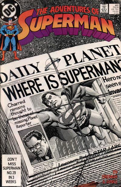 Adventures of Superman #451 (1989)