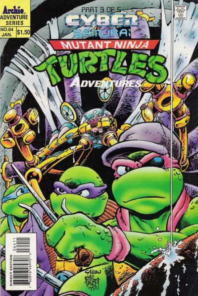 Teenage Mutant Ninja Turtles Adventures #64 (1995)