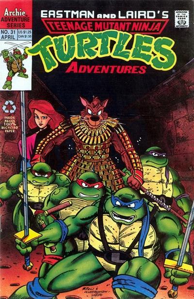Teenage Mutant Ninja Turtles Adventures #31 (1992)