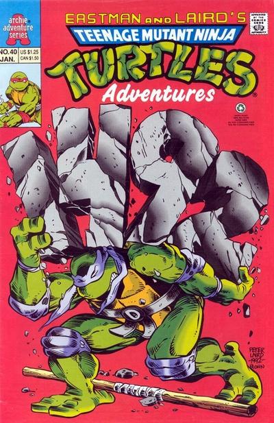 Teenage Mutant Ninja Turtles Adventures #40 (1993)
