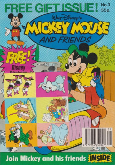 Mickey Mouse and Friends #3 (1989)
