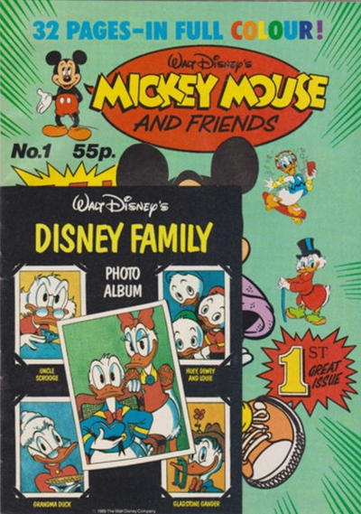 Mickey Mouse and Friends #1 (1989)