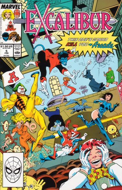Excalibur #5 (1989)