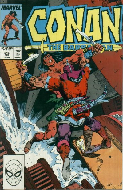 Conan the Barbarian #215 (1989)