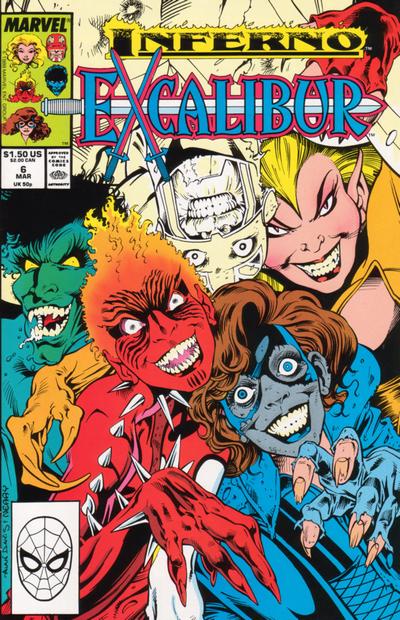 Excalibur #6 (1989)