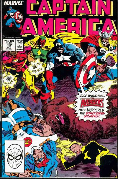 Captain America #352 (1989)