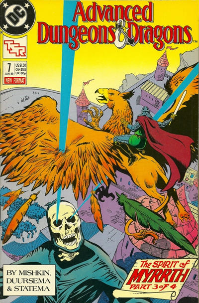 Advanced Dungeons & Dragons Comic Book #7 (1989)