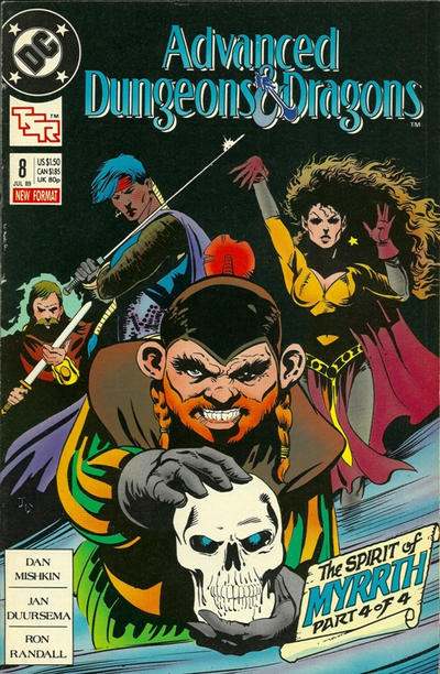 Advanced Dungeons & Dragons Comic Book #8 - CovrPrice