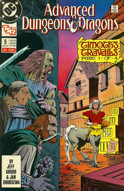 Advanced Dungeons & Dragons Comic Book #9 (1989)