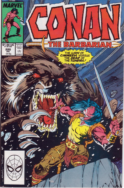 Conan the Barbarian #220 (1989)