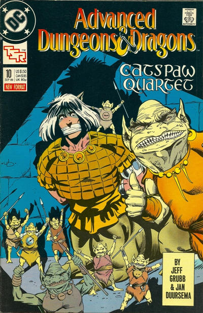 Advanced Dungeons & Dragons Comic Book #10 (1989)