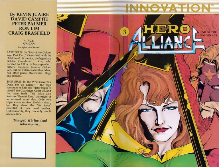 Hero Alliance: End of the Golden Age #3 (1989)