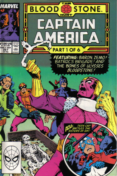 Captain America #357 (1989)