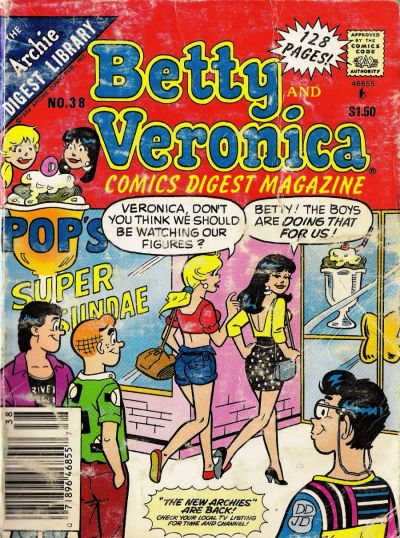 Betty and Veronica Comics Digest Magazine #38 (1989)
