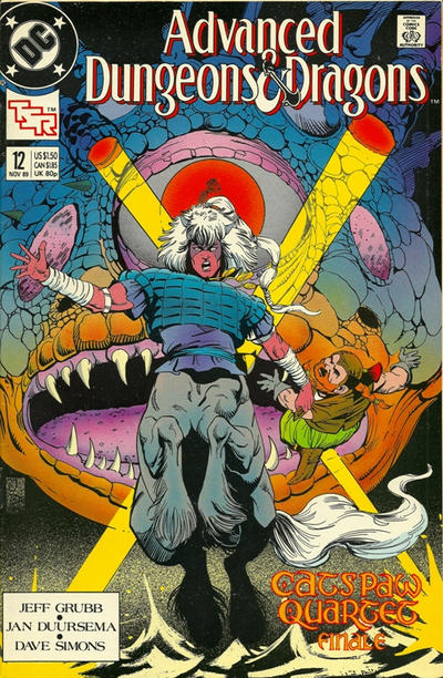 Advanced Dungeons & Dragons Comic Book #12 (1989)