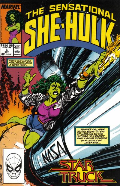 The Sensational She-Hulk #6 (1989)