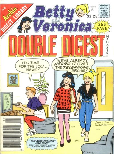 Betty and Veronica Jumbo Comics Digest #15 (1989)