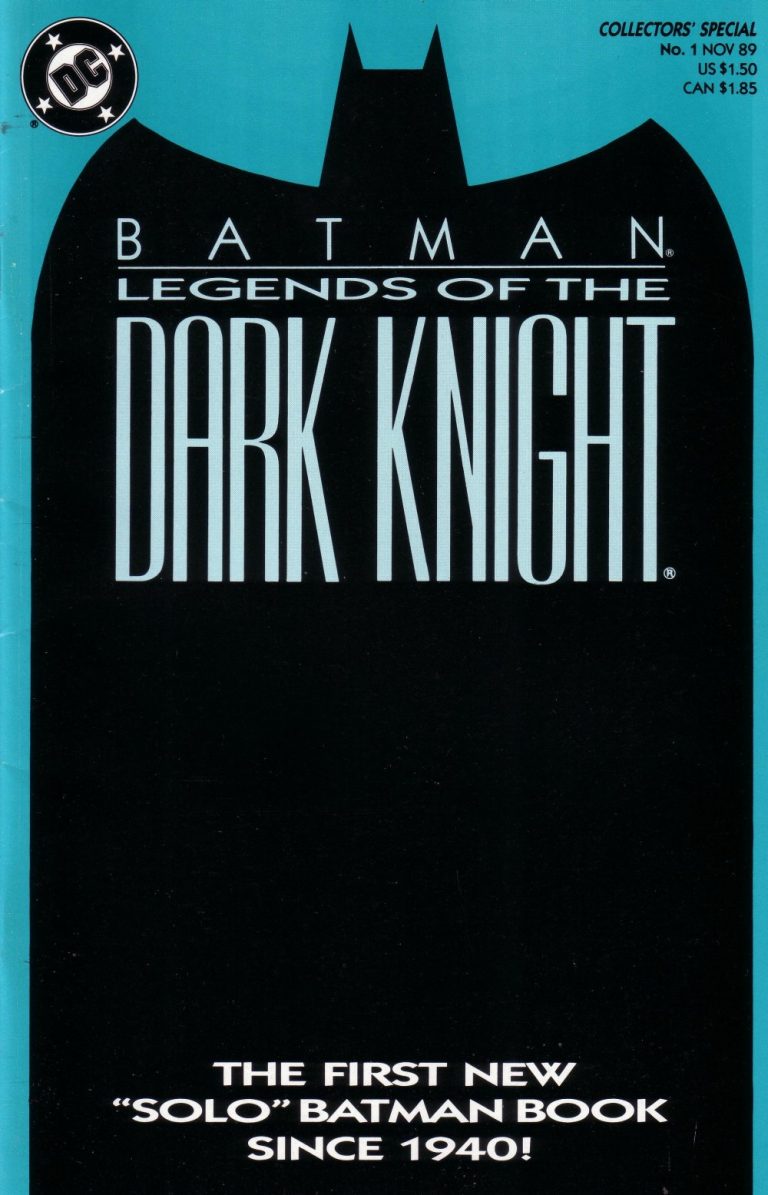 Batman: Legends of the Dark Knight #1 (1989)