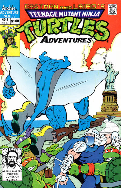 Teenage Mutant Ninja Turtles Adventures #5 (1989)