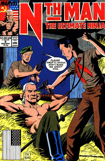 Nth Man the Ultimate Ninja #5 (1989)