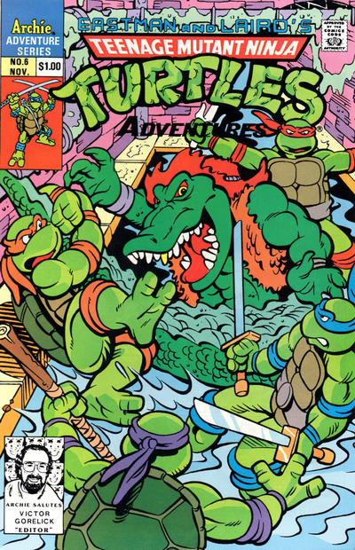 Teenage Mutant Ninja Turtles Adventures #6 (1989)