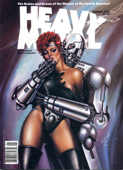 Heavy Metal Magazine #124 (1990)