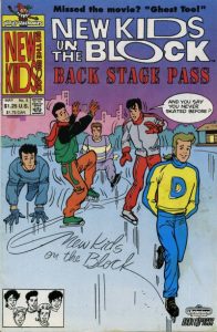 New Kids on the Block Backstage Pass #5 (1990)